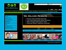 Tablet Screenshot of housecallrehab.com
